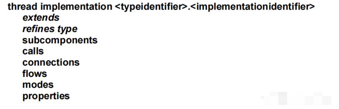 component implementation